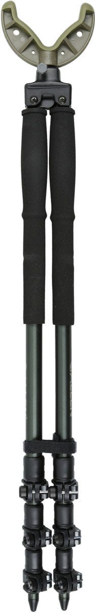 Allen Company Axial Adjustable Shooting Bipod Stick 61 Max Height Olive Aluminum 21411