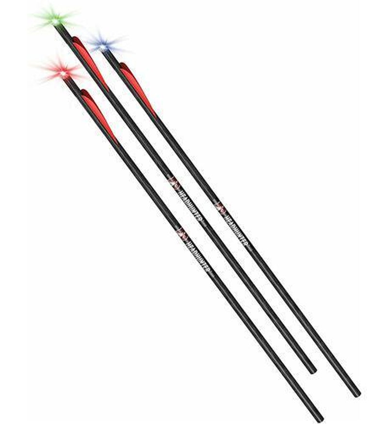 BARNETT 20032 HEADHUNTER 22"" LIGHTED ARROWS 3 Pack