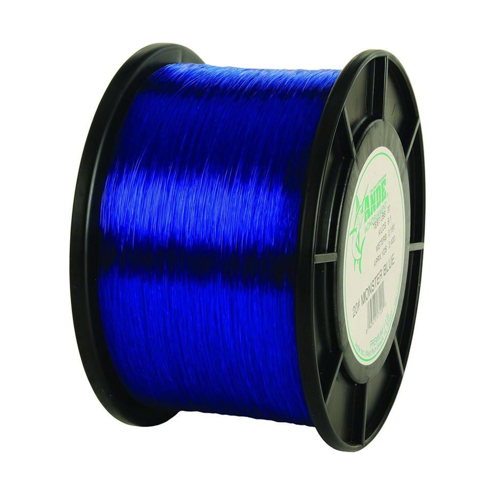 Ande MB-1-80 Monster Blue Monofilament Fishing Line 1 lb Spool 80 lb 600 Yards