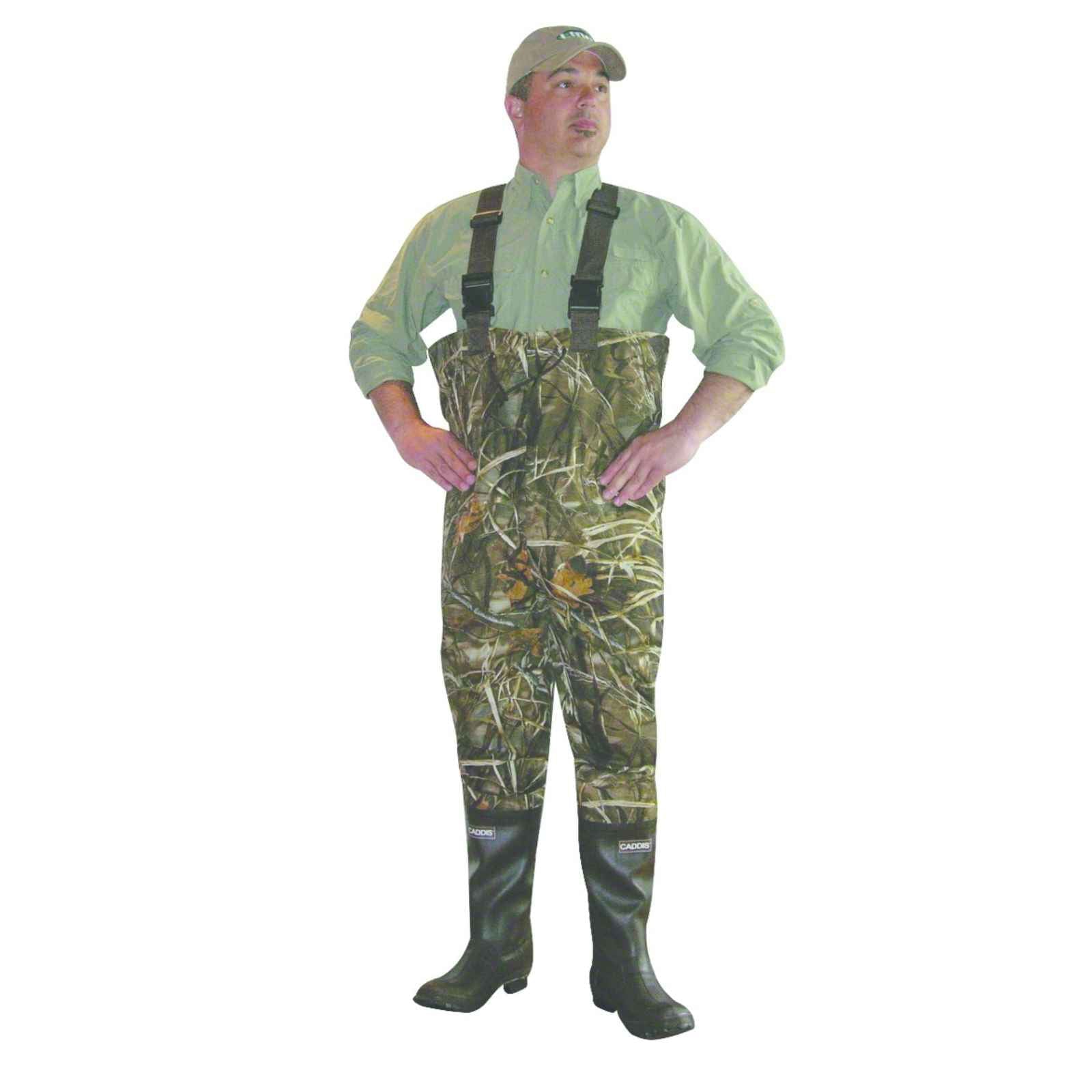 Caddis Chest Wader Max5 2 Ply Nylon/Rubber Size:8 WFW7907W-8